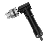 Generic Adattatore per Trapano Ad Angolo Retto da 90 Gradi, Supporto per Punta di Prolunga per Chiave Mandrino Robusto e Durevole per Trapani Elettrici e Spazi Ristretti