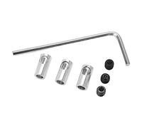 Generic Adattatore Pignone Albero Motore Durevole Ad Alta Resistenza per la Conversione di Pignoni Motore RC 3650 550 540, Materiale in Alluminio per gli Appassionati di Motori RC