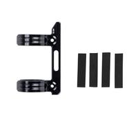 Generic Adattatore Porta Bottiglia D'acqua per Bici Stabile Leggero Facile Installazione per Bici Pieghevoli Compatibilità Universale Supporto La Maggior Parte dei Portabottiglie per Mountain Bike