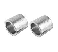 Generic Adattatori per Convertitori Terminali Batteria per Auto Manicotti Catodici con Anodo Metallico Resistente per Connessioni Lato Positivo Negativo, 1 Paio Adatti per la Manutenzione della