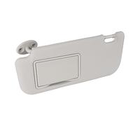 Generic Adatto per Auto per Visiera Parasole Protettiva Durezza Grigia Adatta per Visiera Parasole con Specchietto Cosmetico per Conducenti di Auto PVC 14,2x6x1,6 Pollici