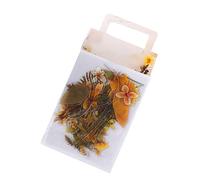 Generic Adesivo Estetico, Adesivi per Piante in PET da 40 Pezzi, Motivi Trasparenti Impermeabili, Facile da Usare per la Custodia del Telefono (Tipo 1)