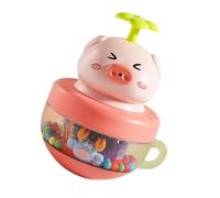 Generic Adorabile Giocattolo per Vaschetta per il Bagnetto con Sonaglio e Pancia Trasparente, Migliora il Divertimento del Bagnetto e lo Sviluppo delle Capacità Motorie, Giocattolo Spruzzatore per