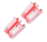 Generic Ago Stilo per Giradischi Fonografico Durevole ABS Punta Diamantata di Ricambio per Giradischi Compatibile con Crosley NP1 NP6 2 Pezzi Rosso