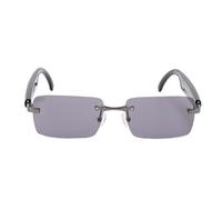 Generic AI Translation Glasses Real Time Translation Occhiali da Sole GPT DeepSeek Modello [Strumento di Ufficio efficiente] [Sound Surround immersivo] (GRAY)