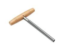 Generic Alesatore per Fori per Piroli per Violino, Impugnatura Compatta in Legno di Faggio con Protezione in Plastica, Comoda Tenuta per Chitarra, Contrabbasso, Viola, Violoncello (Alesatore per