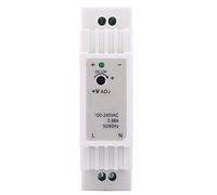 Generic Alimentatore Switching su Guida DIN DR-15 Alimentatore di Uscita PWM Durevole 15W 5V 3A per Sistemi di Controllo Industriale del Quadro Elettrico