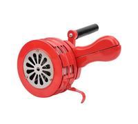 Generic Allarme Manuale Portatile a Manovella 120DB per Allarmare le Truppe Scolastiche, Struttura in Metallo Resistente per Fabbriche e Guardie Costiere