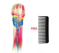 Generic Allenamento per il Parrucchiere Facile Spostare e Resistente Manichino del Soggiorno (WHITE)