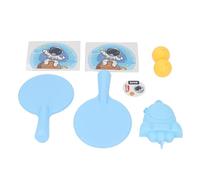 Generic Allenatore di Pong Sospeso per Interni, Robusto Attrezzo per Esercizi con Palline da Pong per lo Sviluppo di abilità, Dimensioni della Racchetta in plastica: 4,57 X 7,32 Pollici, 2