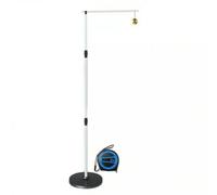 Generic Allenatore Salto Regolabile Integrato con Palo Metallico Verticale Barra Touch Orizzontale Base Stabile E di Indicatore Touch Adatto Ad Atleti di