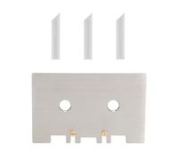 Generic Allineamento Meccanico del Misuratore della Cassetta, Testa della Cassetta con 2 Viti di Fissaggio e Misuratore di Guida Portatile Ad Alta Precisione per DVR (con barra di controllo 3 pezzi)