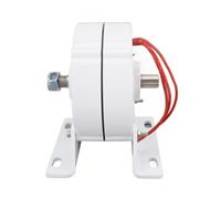 Generic Alternatore Generatore a Magneti Permanenti Trifase 24 V per 100 W, Motore Sincrono CA a Doppio Albero con Base, Alimentazione Efficiente per Applicazioni Domestiche e su Piccola Scala (200W)