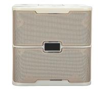 Generic Altoparlante di Karaoke, Macchina da Karaoke 10w Trasmissione Stabile a Base Scioccante per Cantare per Bambini (WHITE)