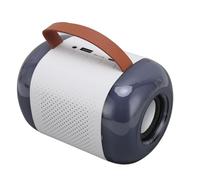 Generic Altoparlante di Karaoke Portatile con Doppio Corno per Suono Coinvolgente, Effetto Luce RGB per Incontri Familiari - Mini Macchina Karaoke per Bambini e Adulti (WHITE)