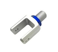 Generic Ammortizzatore Riser Ammortizzatore Sollevatore Altezza Sospensione Asta Regolabile in Lega di Alluminio per Maggior Luce a Comfort Adatto per Strada, Argento, Apertura 20mm
