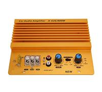 Generic Amplificatore per Auto Ad Alta Potenza Amplificatore Stereo Durevole da 800 W per Veicoli in Lega di Alluminio Ideale per gli Appassionati di Auto