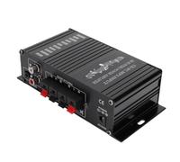 Generic Amplificatore per Auto da 30 W con Ingressi Stereo da 3,5 Mm e AV per la Massima connettività e un Suono Nitido Nei Veicoli Dal Design Salvaspazio