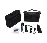 Generic Amplificatore per Chitarra Portatile da 60 W con Ricarica BT 5.3, Ideale per Canto e Spettacoli di Strada, in Plastica