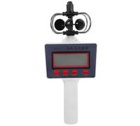 Generic Anemometro Portatile con Display Lcd per Misurazione Velocità Vento, Strumento Digitale Ergonomico per Uso Esterno in Agricoltura, Geografia e Gestione Forestale, Misuratore