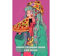 Generic Anime Coloring Book for Teens (Tascabile)