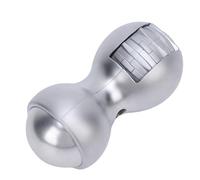 Generic Ansiety -Help Giocattoli, Giocattolo per Dito Portatili a Doppia estremità per il Viaggio (SILVER)