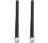 Generic Antenna UHF di ricambio per ricevitore Sennheiser EW G3/G4 e EM-XSW 2 ricevitori EW100 EW300 EW500 G3, con connettore BNC, nero, confezione da 2