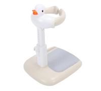 Generic Anti Slip Baby Bath Stand Piegatura Supporto Doccia per Bambini Robusto e Compatto - Plastica, 1 X Supporto per la Doccia per Bambini (5 X componenti) (Cachi)