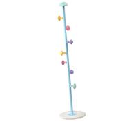 Generic Appendiabiti in Metallo Stand Appendiabiti da Terra Portante Forte per Camera da Letto, Piccolo Appartamento Adatto a Tutte Le Stagioni 30 X 167 Cm (Vetta Lontana Blu 167cm)