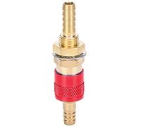 Generic Argon Rapido Collegamento Connettore Tubo Flessibile Connettori Rapidi Coppia 8 Mm di Adattatore a Gas Raffreddato Ad Acqua Raccolte per Connettore Rapido per la Torcia di Saldatore MIG