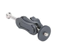 Generic Articolazione della Testa a Sfera, Robusto di Bloccaggio Sicuro Telecamera Portatile Braccio Anti-ghing con una Vite Leggera da 1/4 per la Luce a LED