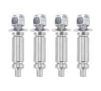 Generic Asciugatrice in Acciaio Legato di Alta qualità, Albero del Rullo di Supporto del Tamburo Anteriore e Posteriore per WPW10359271 W1035927, Antirisonanza e Robusto, Kit da 4 Pezzi, 6,1 Cm