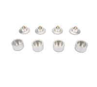 Generic Assorbimento di Shock L'isolamento 'altoparlante i Picchi Riducono l'isolamento di Risonanza Piedi per le Attrezzature per Altoparlanti/lega di Alluminio Premium e Materiale di Rame per