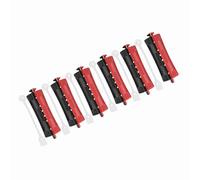 Generic Aste per Permessi di Calore Ad Onda, Rulli per Capelli 6pcs Design Anti-skid a Impugnatura Multi-size con Rulli di Elastico Bigotta per Capelli, per Arricciatura e Parrucchiere Fai-da-te