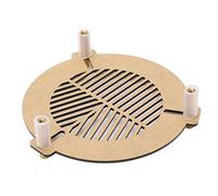 Generic Astrofotografia Bahtinov Focus Mask Installazione con Post in Metallo Piastra Acrilica per Rifrattori Obiettivo da 60-90 Mm