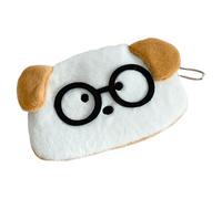 Generic Astuccio, Organizer per Matite, Borsa in Peluche, Astuccio Carino, Cancelleria per Ragazzi, Adatto Ai Bambini Piccoli, Cane Dalle Orecchie Marroni