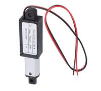 Generic Attuatore Elettrico a Movimento Lineare Robusta Mini Poltrona Reclinabile per Divano Robot Corsa 20 Mm Spinta 20 N Velocità 30 Mm/s per Uso Domestico, Applicazioni Agricole Alluminio