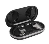 Generic Auricolare per Traduzione AI Bluetooth V5.4 Auricolari per Traduttore con Gancio per L'orecchio Batteria a Lunga Durata per gli Appassionati di Sport Wireless (BLACK)