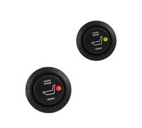 Generic Auto a 3 Pin Adatta per Interruttore Riscaldatore Sedile Certificato CE con Indicatori Luminosi Rossi Gialli per un Riscaldamento Rapido e una Guida Confortevole