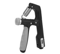 Generic Avambraccio Pinza con Molla Ad Alta Resistenza Elettronica per il Recupero Muscolare e Allenamento per la Forza delle Mani per gli Scalatori di Roccia TPR in Acciaio (BLACK)