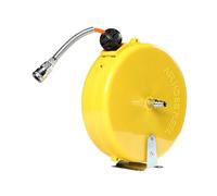 Generic Avvolgitubo Mini Avvolgitore Automatico Bobina Pneumatica Retrattile con Raccordo Rapido Materiale Resistente Adatto per Officina