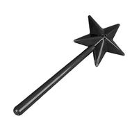 Generic Bacchetta per Condimenti, Simpatico Strumento per Spezie Ricaricabile per Decorazioni per la di Halloween, Bacchetta per Sale e in ABS a 3 Fori per gli Appassionati di (BLACK)