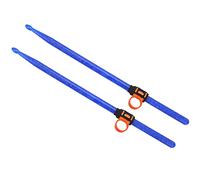 Generic Bacchette in Plastica con Comodi Manicotti per le Dita per un Facile Utilizzo delle Percussioni - Set da 2 Pezzi per Apprendere e Migliorare le abilità