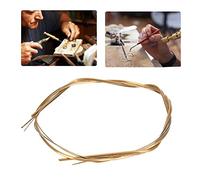 Generic Bacchette per Saldatura in Argento da 3 Pezzi Filo per Saldatura Durevole per la Creazione di Gioielli 0,5 Mm 0,7 Mm 1,5