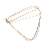 Generic Bacchette per Saldatura in Metallo, Lega di Alluminio, Rame, Argento, Set da 4 Pezzi, Diametro 0,5 Mm, 0,7 Mm, 1,0, 1,5, Filo di Saldatura Flessibile di Alta qualità
