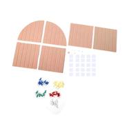 Generic Bacheca Ad in Feltro, Elegante Bacheca da Parete Leggera con Cuscinetti Adesivi con Puntine, per Foto, Opere D'arte, Appunti, Casa, Ufficio, Classe (60 * 90 cm)