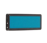 Generic Badge con Nome a LED Display con Caratteri Cinesi per Etichetta con Messaggio Multilingue Blu 1 Pezzo per Eventi di Lavoro in Plastica ABS (BLUE)