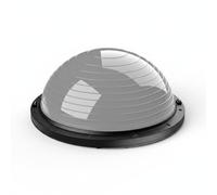 Generic Balance Training Ball per Allenamento Bilanciamento Corpo Core Sfera Base Rotonda Gonfiabile con Design Antiscivolo Adatta a Pilates Palestra, Grigio, Grigio, Liscio Professionale