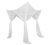 Generic Baldacchino per Letto con 4 Angolari, Mantovana Da Appendere Al Letto, Copriletto, Baldacchino per Camera Da Letto, Tenda Da Letto per Donna, bianco, Taglia unica bambino