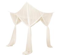 Generic Baldacchino per Letto con 4 Angolari, Mantovana Da Appendere Al Letto, Copriletto, Baldacchino per Camera Da Letto, Tenda Da Letto per Donna, beige, Taglia unica bambino